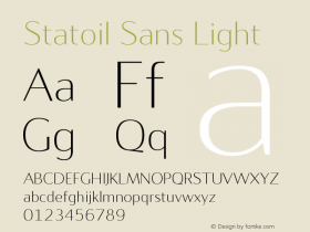 Statoil Sans