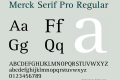 Merck Serif Pro