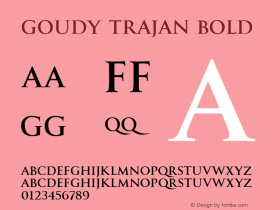 Goudy Trajan