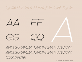 Quartz Grotesque