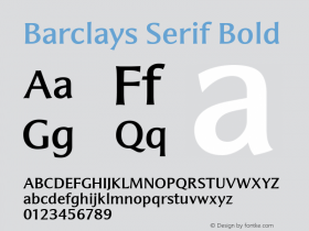 Barclays Serif