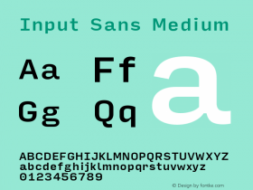 Input Sans