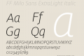 FF Milo Sans