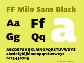 FF Milo Sans