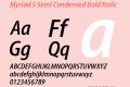 Myriad S Semi Condensed