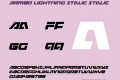 Armed Lightning Italic