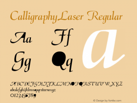 CalligraphyLaser