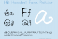 HB Hanabell Font