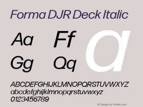 Forma DJR Deck