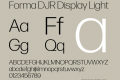 Forma DJR Display