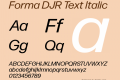 Forma DJR Text