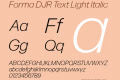 Forma DJR Text