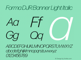 Forma DJR Banner