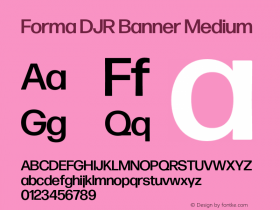 Forma DJR Banner