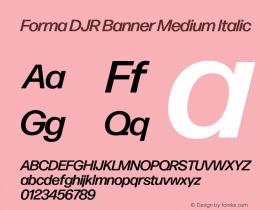 Forma DJR Banner