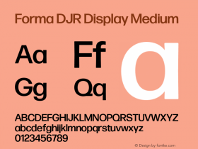 Forma DJR Display