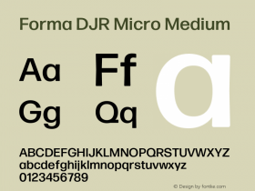 Forma DJR Micro