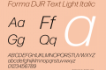 Forma DJR Text