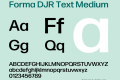 Forma DJR Text