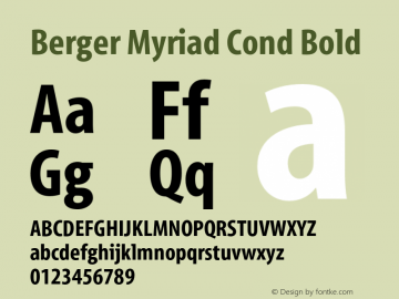 Berger Myriad Cond