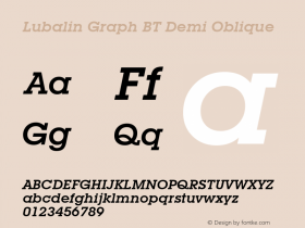 Lubalin Graph BT