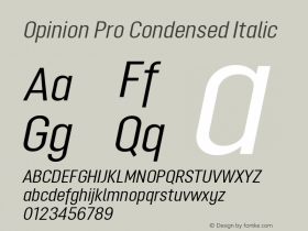 Opinion Pro Condensed