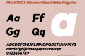 MarkW01-NarrowBlackItalic