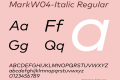 MarkW04-Italic