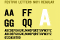 Festivo Letters No11