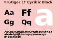 Frutiger LT Cyrillic