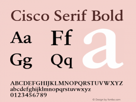 Cisco Serif