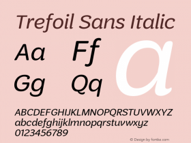 Trefoil Sans