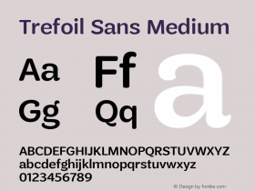 Trefoil Sans