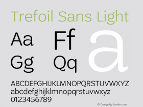 Trefoil Sans