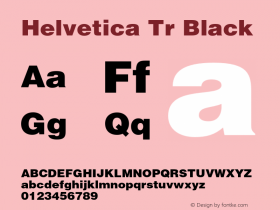 Helvetica Tr