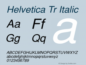 Helvetica Tr