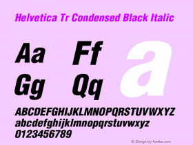 Helvetica Tr