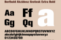 Berthold Akzidenz Grotesk