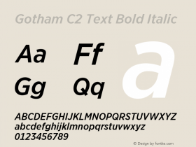 Gotham C2 Text