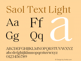 Saol Text