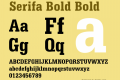 Serifa Bold