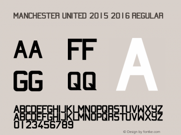 Manchester United 2015 2016