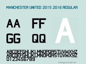 Manchester United 2015 2016