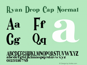 Ryan Drop Cap