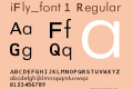 iFly_font 1