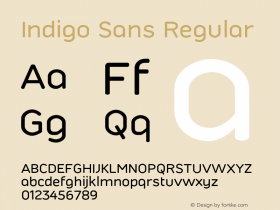 Indigo Sans