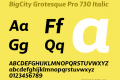 BigCity Grotesque Pro 730