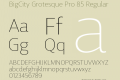 BigCity Grotesque Pro 85