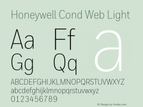 Honeywell Cond Web