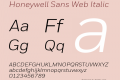 Honeywell Sans Web